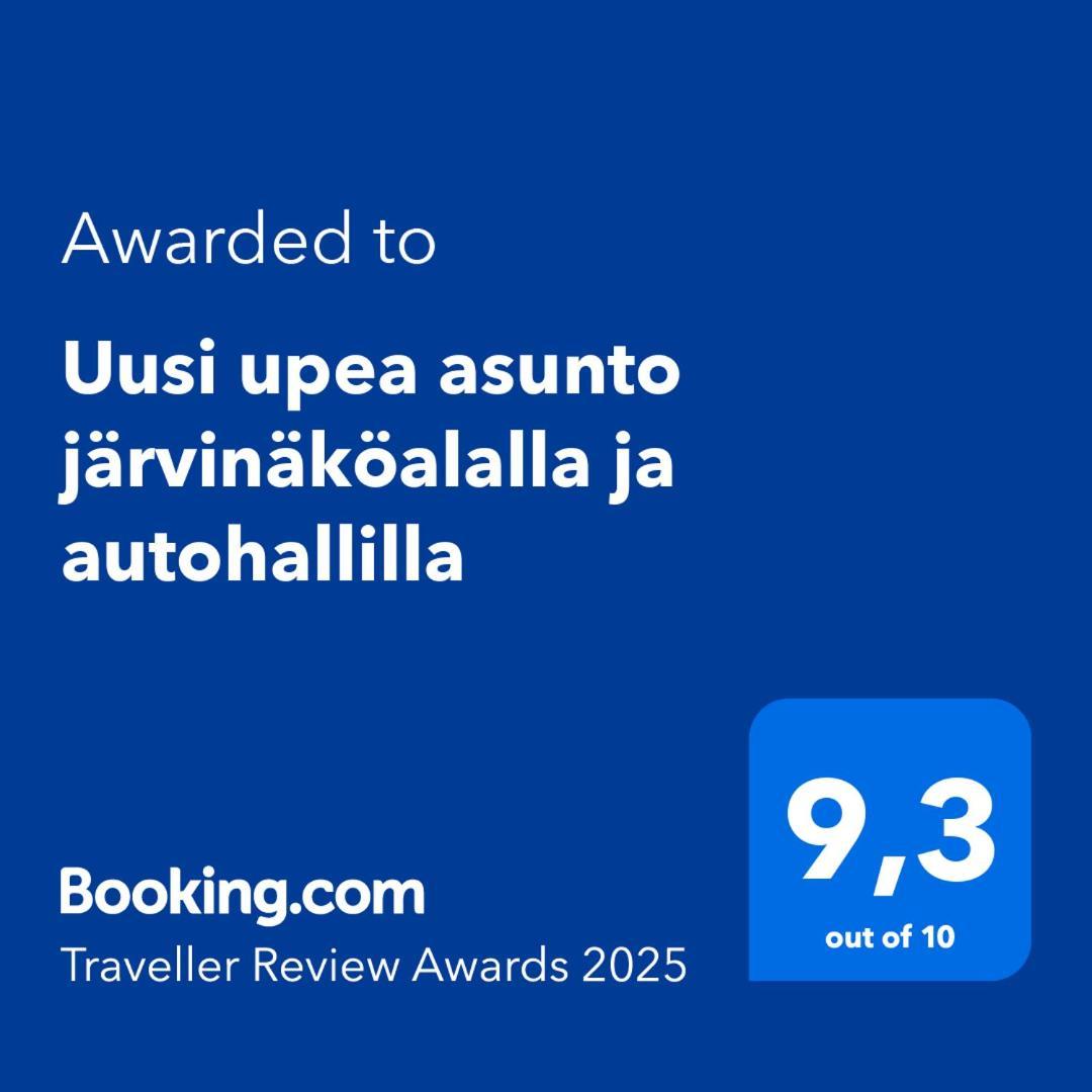 Uusi Upea Asunto Jaervinaekoealalla Ja Autohallilla Tampere Exteriér fotografie